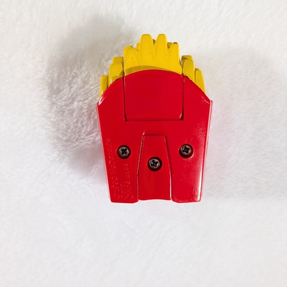 ❤️ 1990 Fryceratops McDino Changeables McDonald's Happy Meal Fry Transformer Toy - Picture 3 of 12